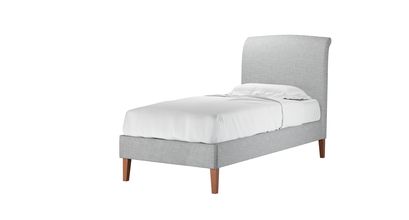 Thea Single Bed in Frost Highland Tweed