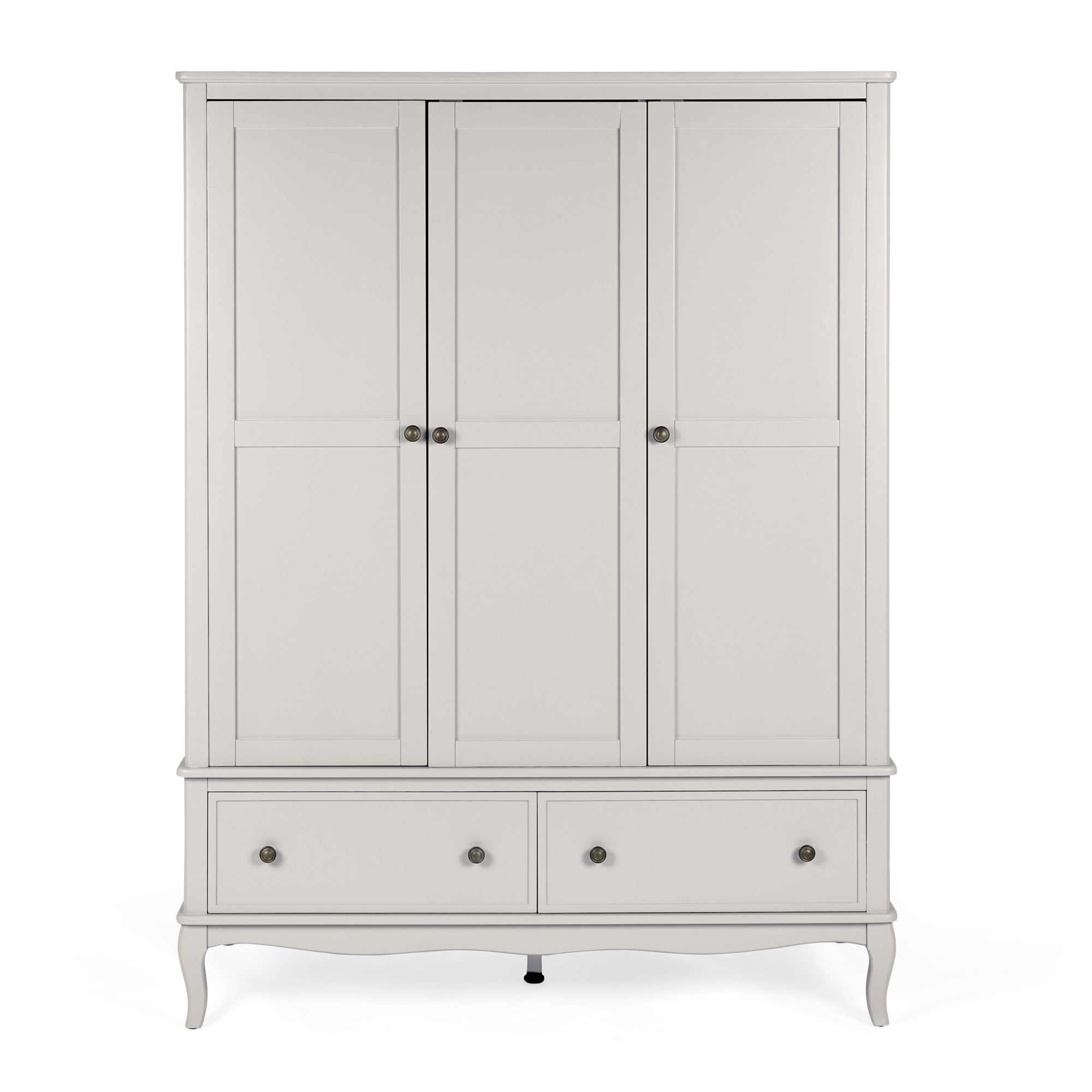 Clara Triple Wardrobe Grey