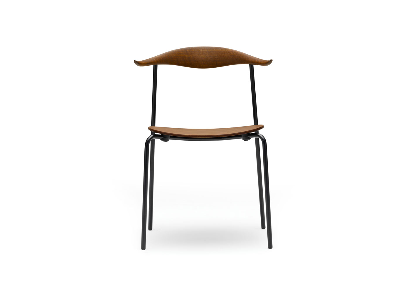 Carl Hansen & Søn CH88T Dining Chair Black Frame Smoked Stain Oak