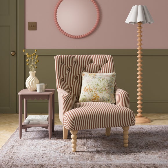 Return - Arianna Linford Stripe Armchair
