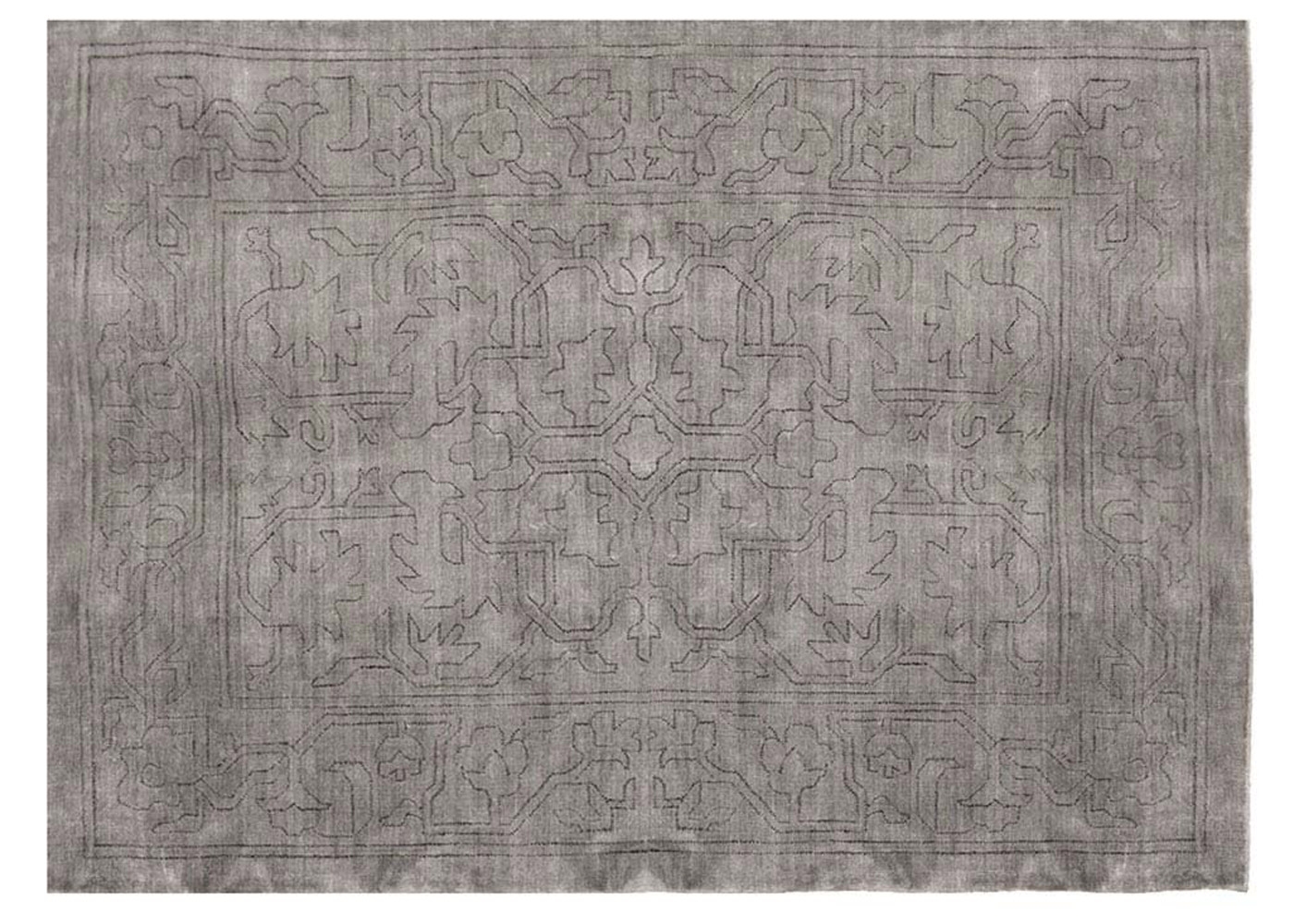 Linie Design Kaito Rug Silver 170cm x 240cm