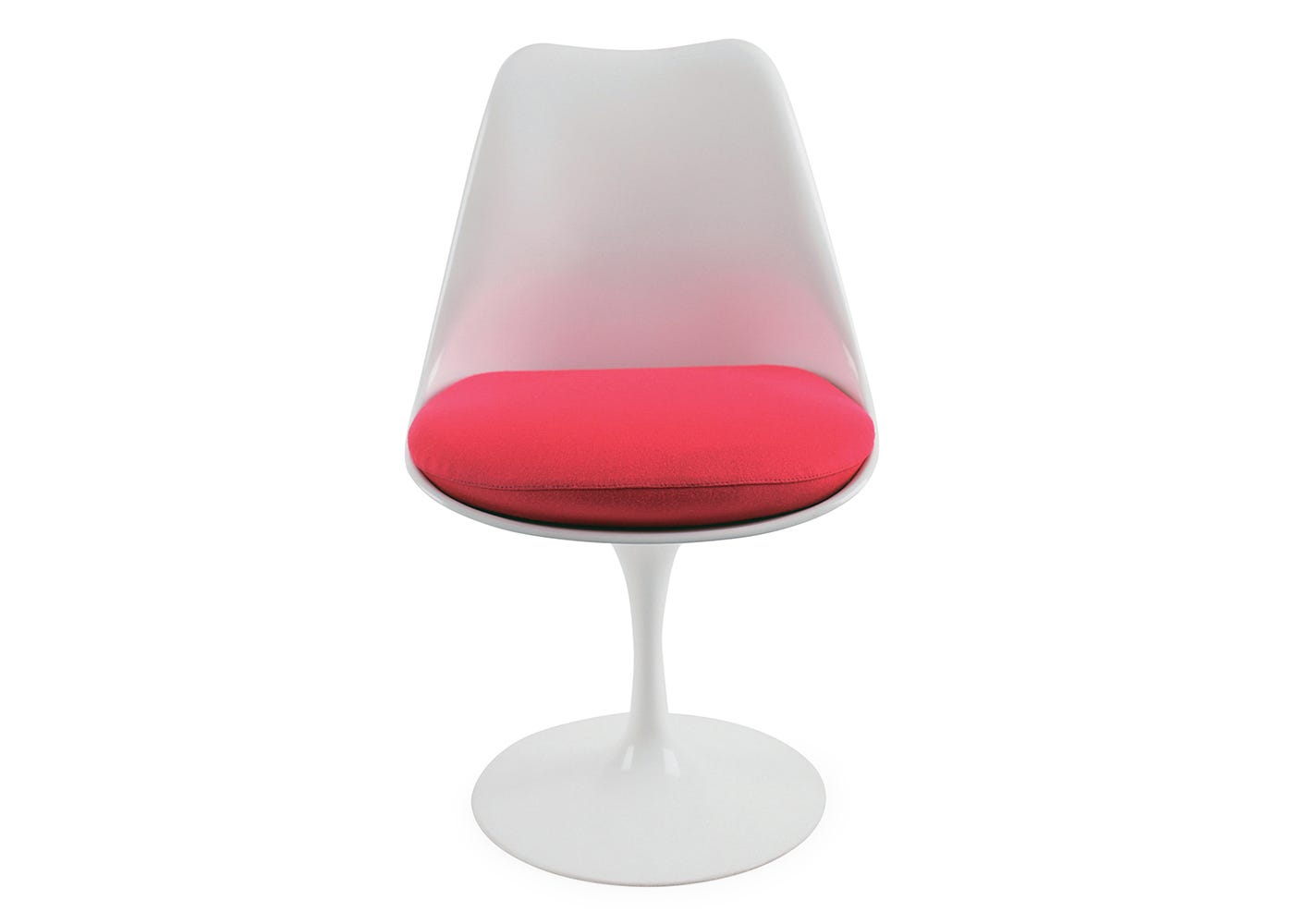 Knoll Saarinen Tulip Chair with Seat Cushion in Tonus 130