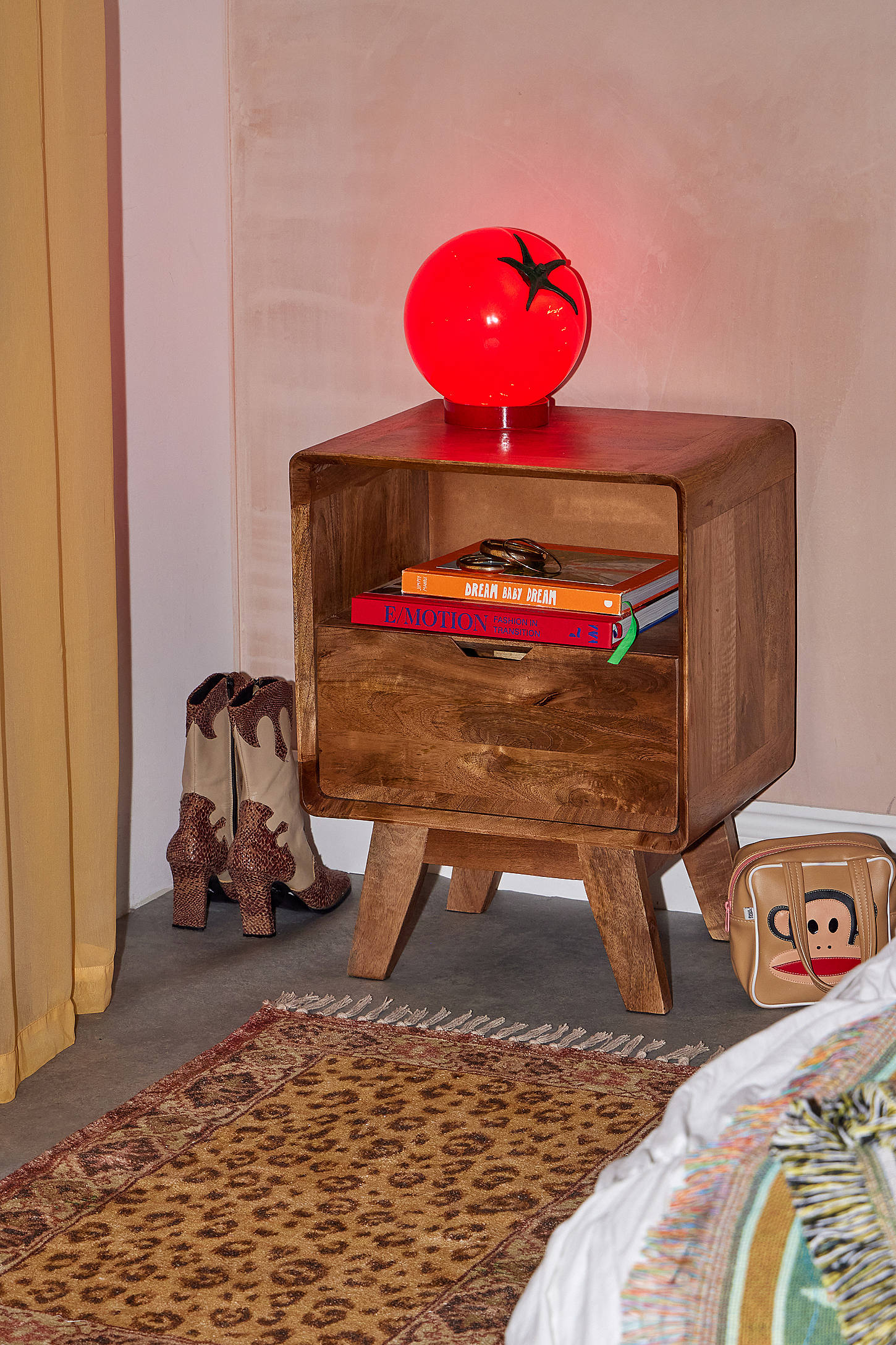 Noel Bedside Table - Neutral