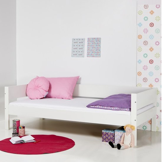Huia Kids Wooden Day Bed In White