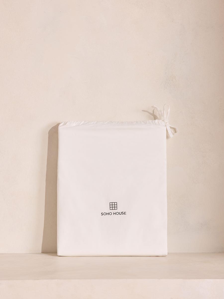 House Duvet Cover White, Super King (button closure)