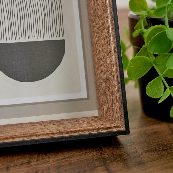 Fulton Natural and Black Photo Frame 2