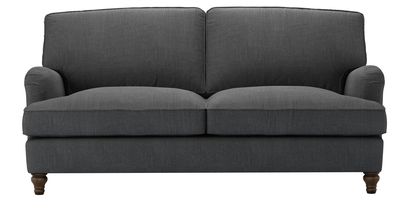 Bluebell 2.5 Seat Sofa Bed in Charcoal Brushed Linen Cotton - sofa.com