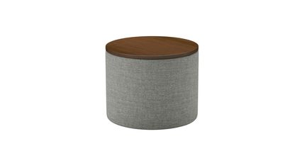 Ringo Storage Drum in Grey Marl Highland Tweed