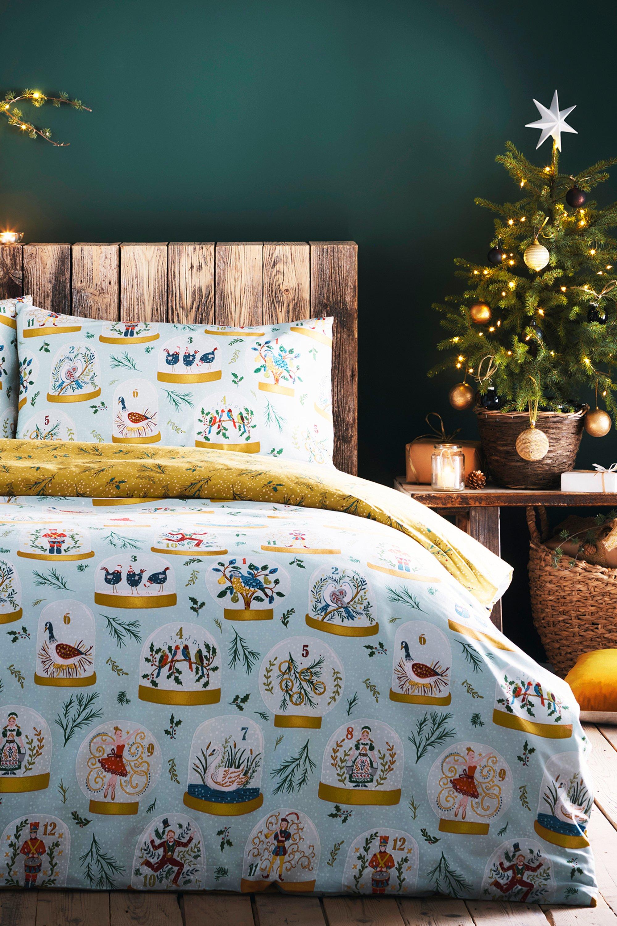 12 Days Of Christmas Single Duvet Set
