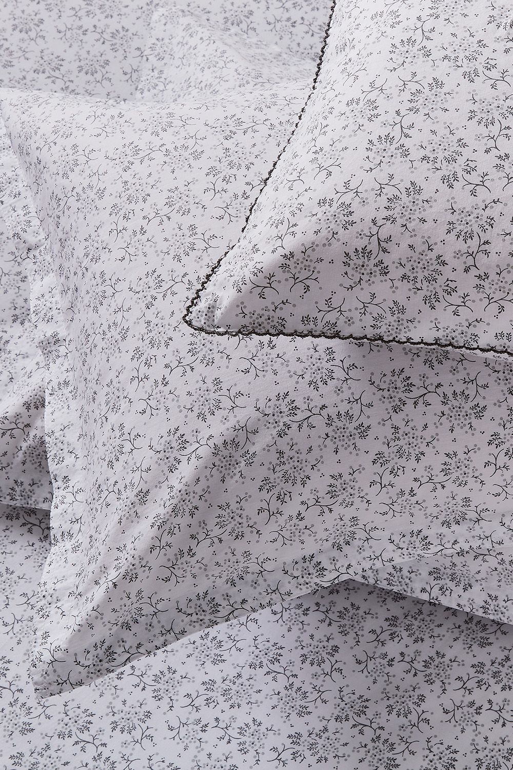 Murmur 'Mae' Cotton Duvet Cover Set in Grey 5