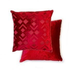 New Edge Blinds Barcelona Cushion Cover in Red