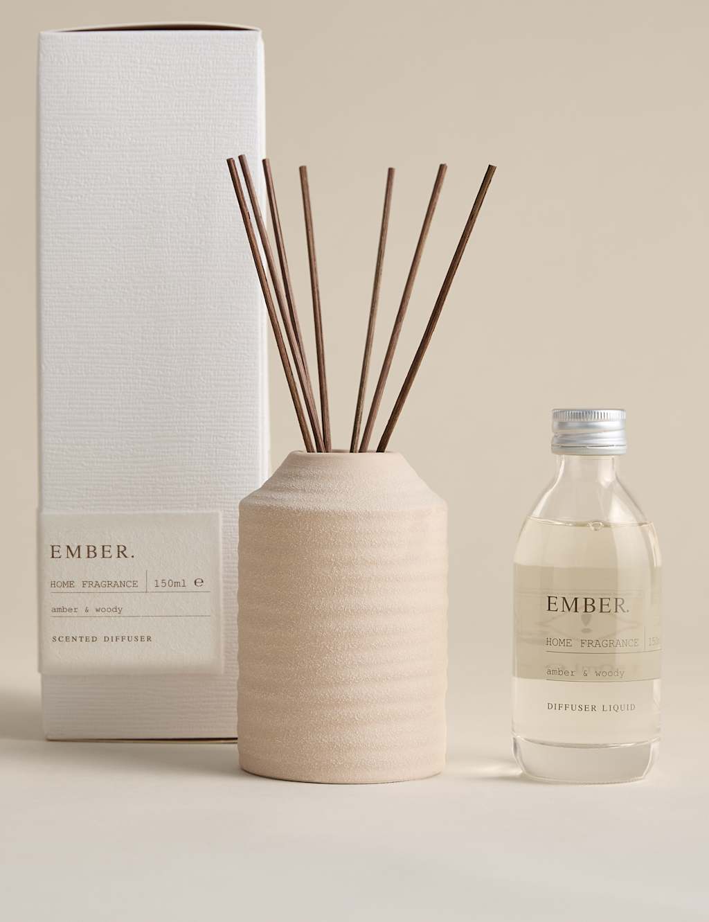 Teraire Ember Ceramic 150ml Diffuser Neutral