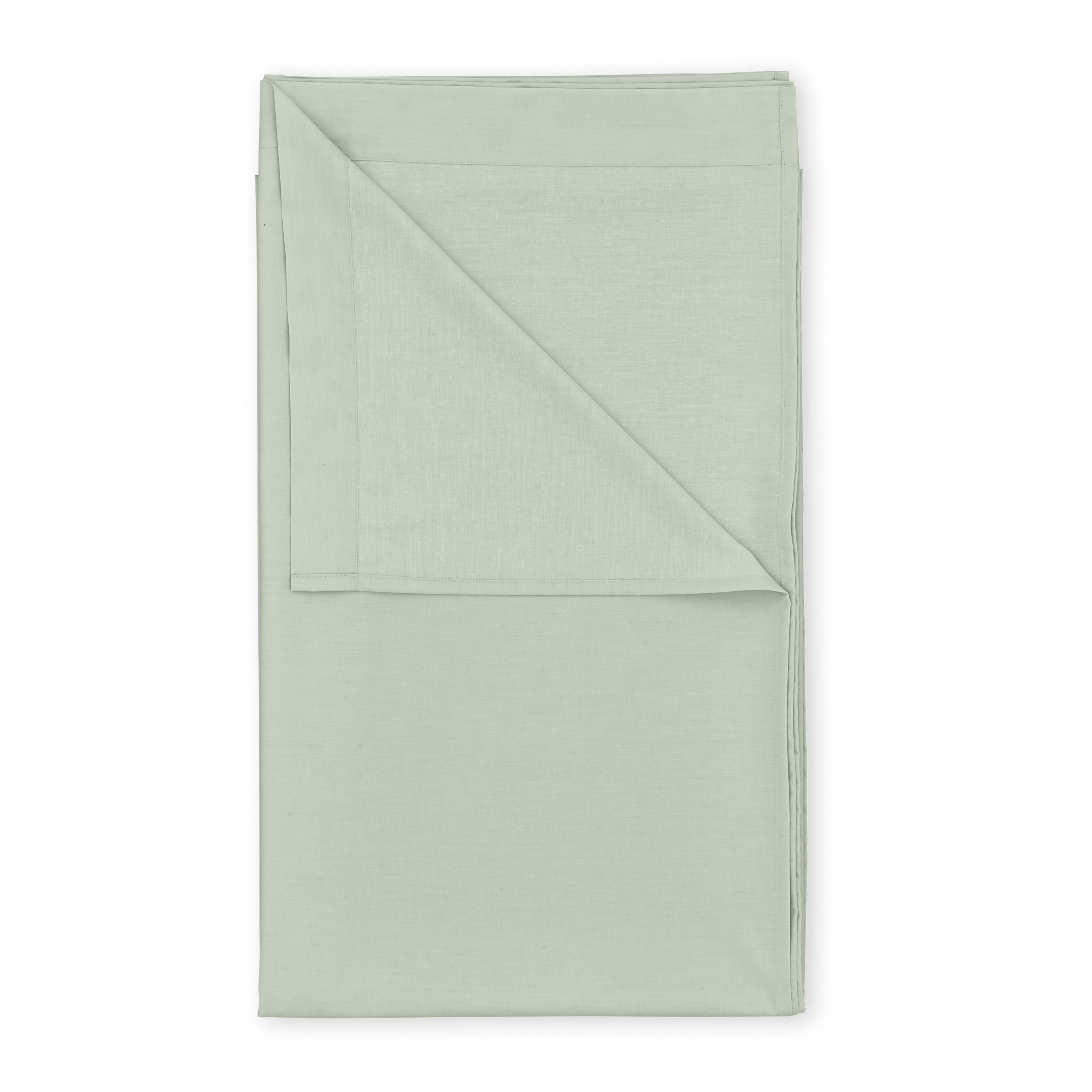 Pure Cotton Flat Sheet Sage