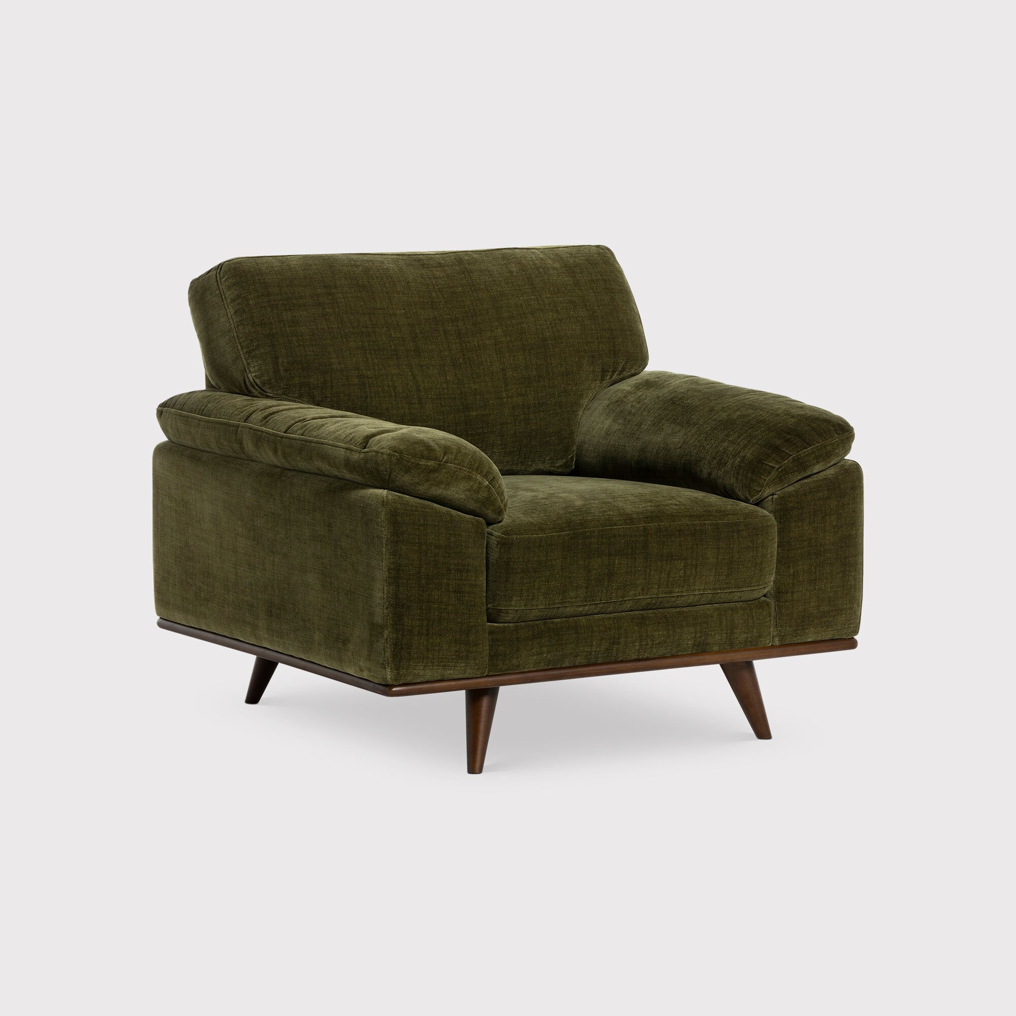 Bowes Armchair, Green Fabric | Barker & Stonehouse