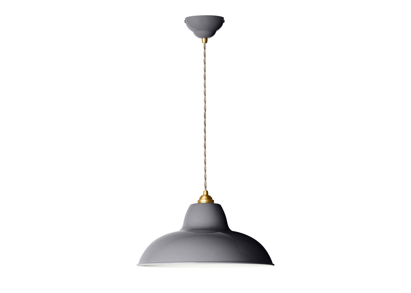 Anglepoise Original 1227 Brass Pendant Midi Wide Elephant