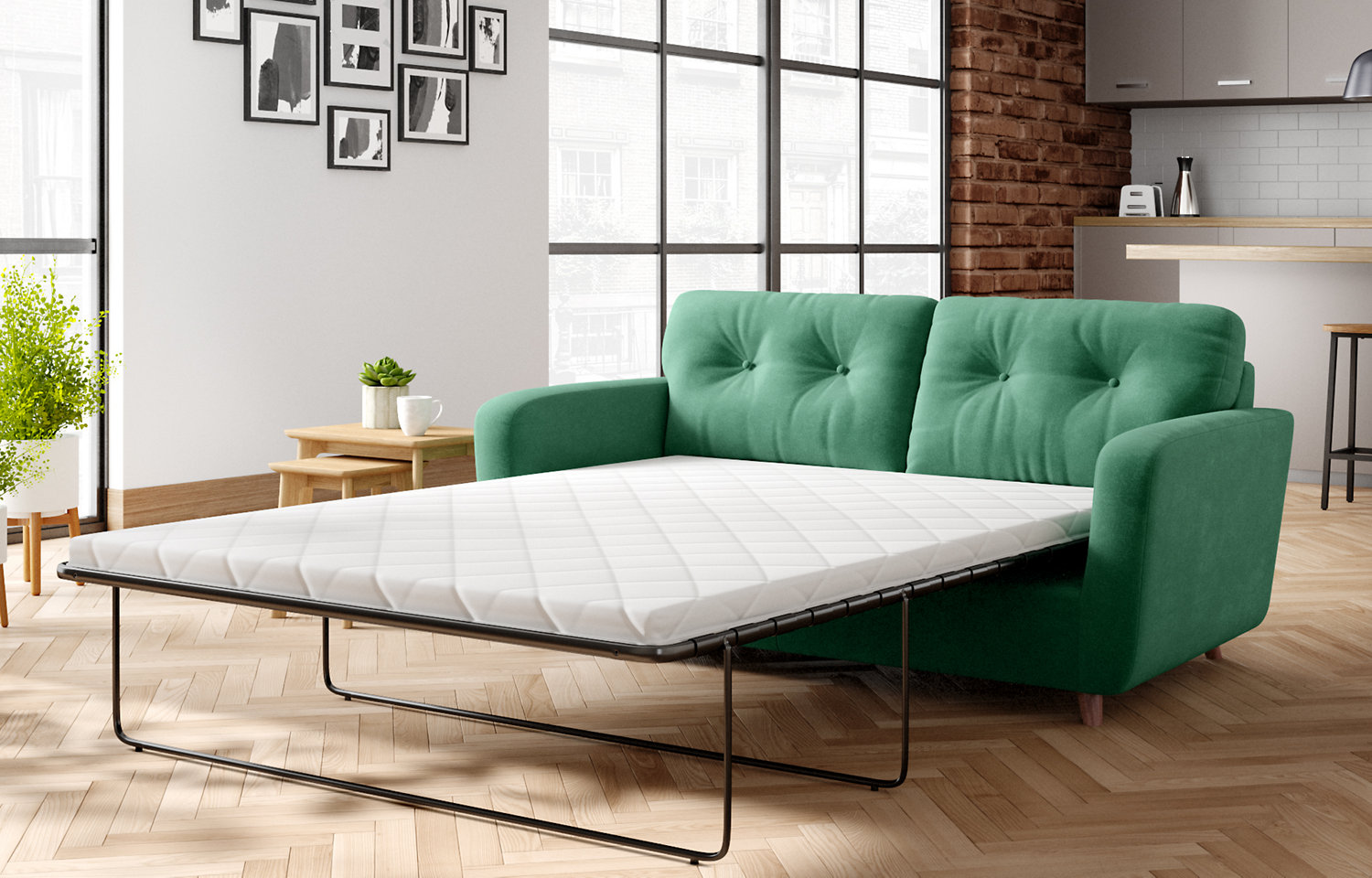 M&S Felix 3 Seater Sofa Bed