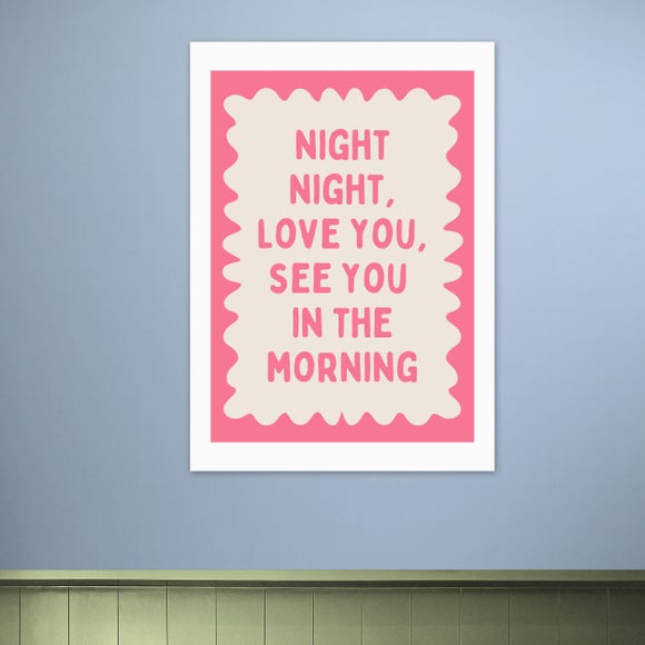 East End Prints Night Night Watermelon Print