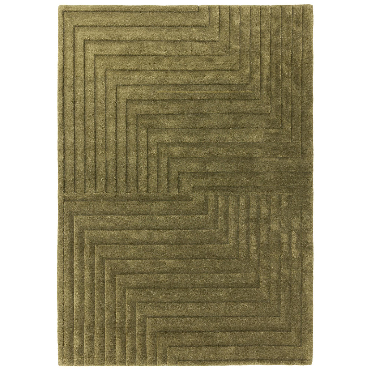 Form Rug, Green
