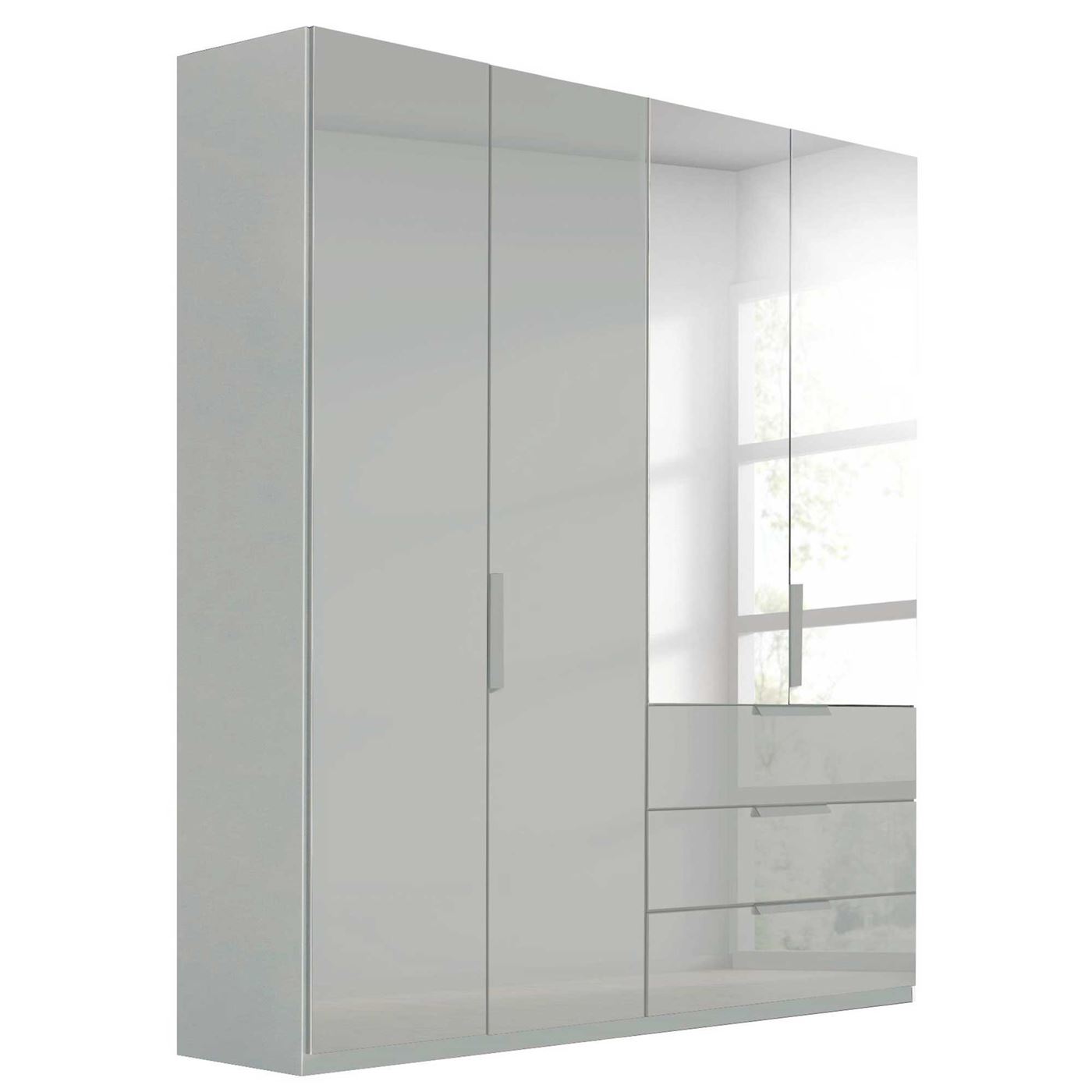 Atlanta 4 Door 3 Drawer Wardrobe