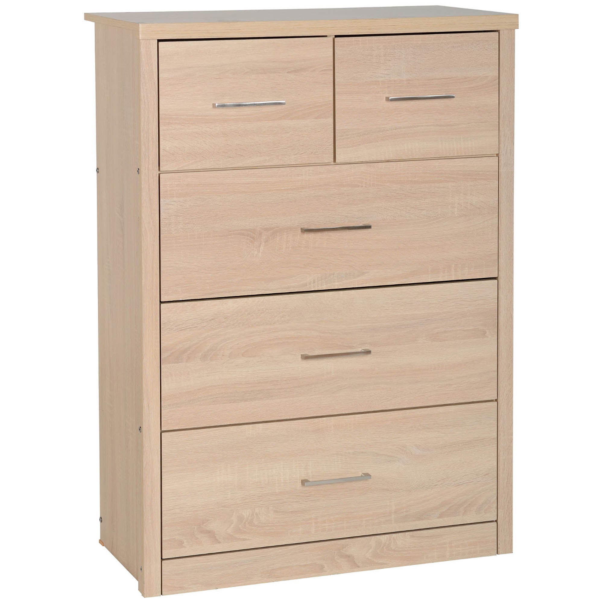 Lennon Oak Effect 5 Drawer Chest Natural