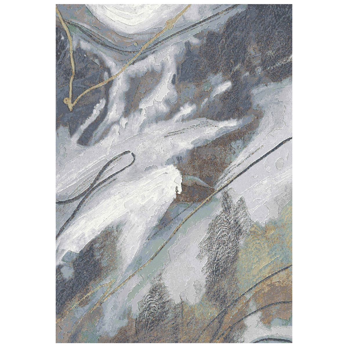 Mystic Rug, Blue