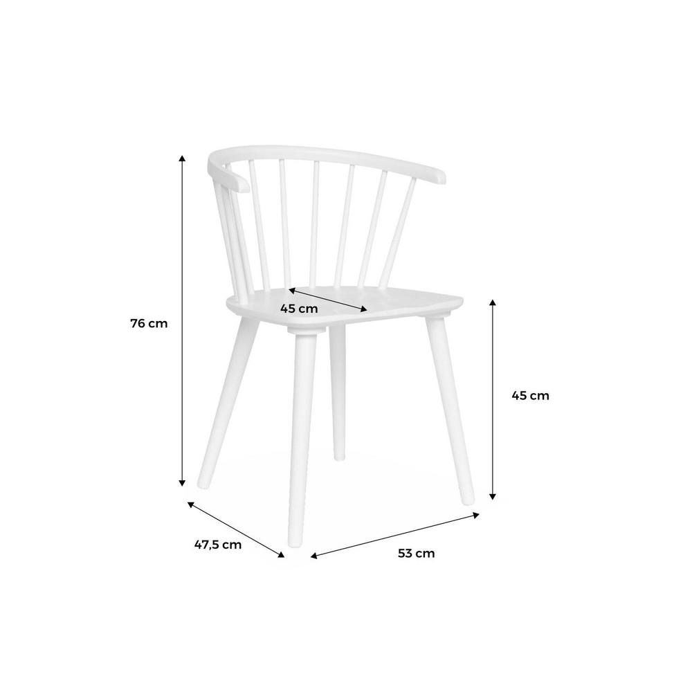 sweeek Pair Of Chairs In Walnut Wood & Plywood in Black 5
