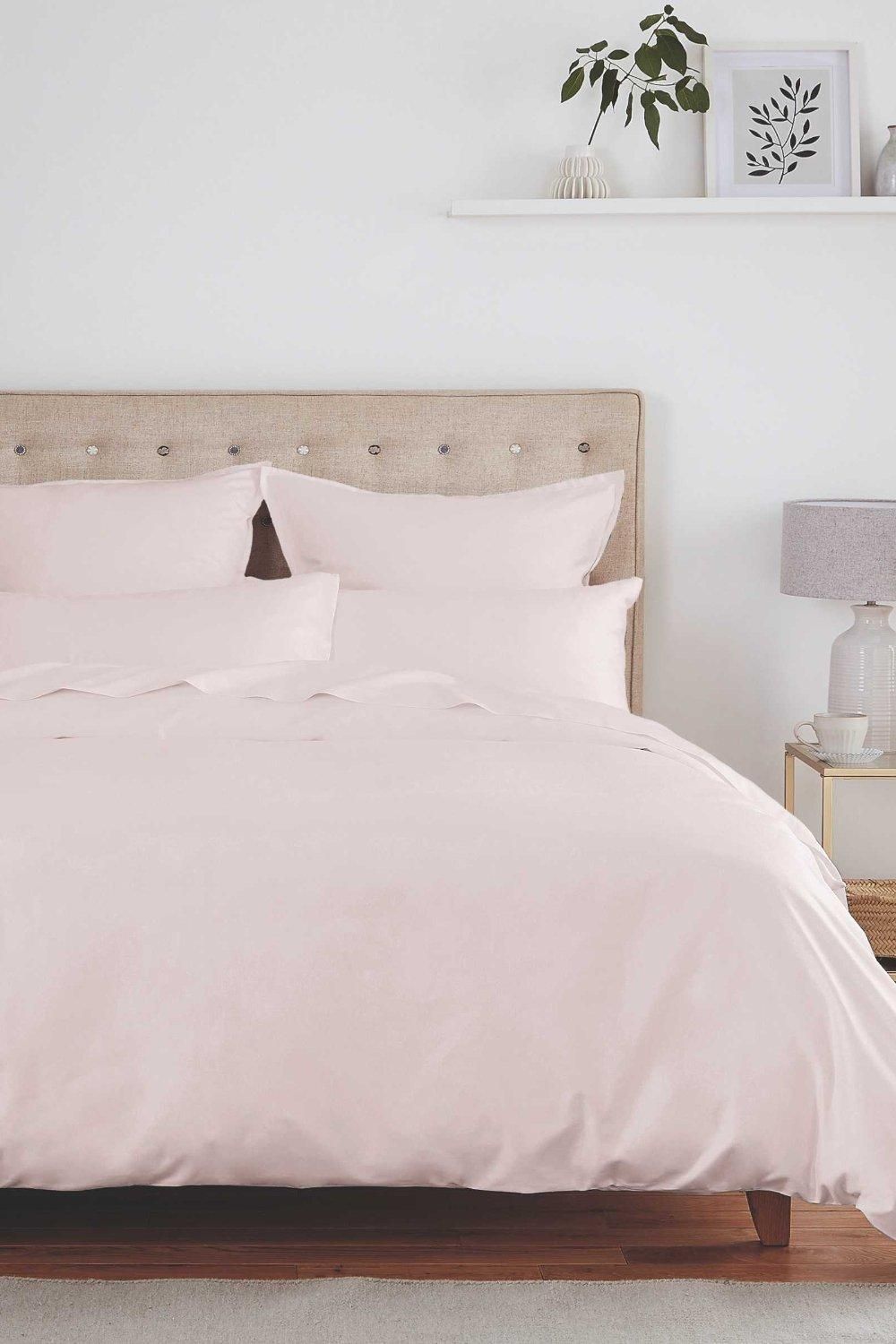 Murmur ' 500TC Plain Dye' Standard Pillowcase in Light Pink 3