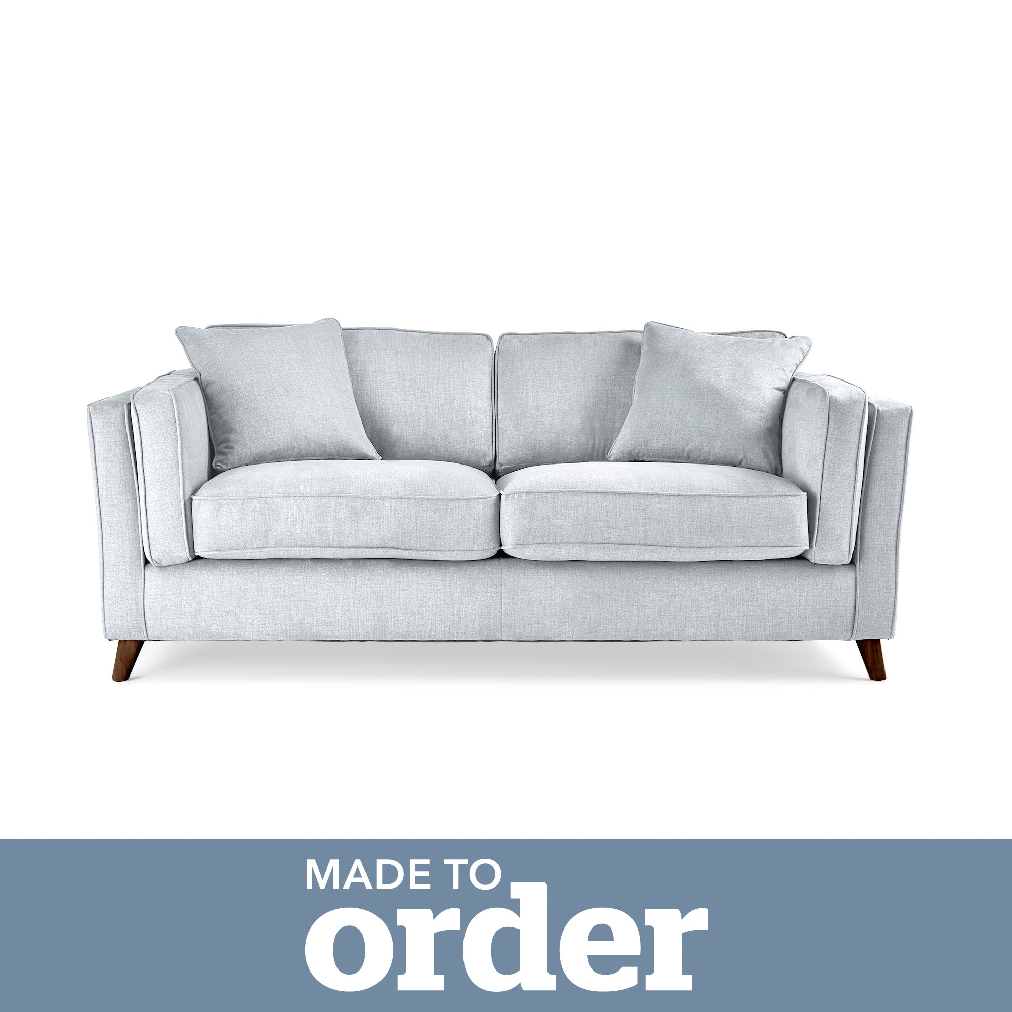 Arabella 2 Seater Sofa Brushed Plain Fabric Brushed Plain Dew