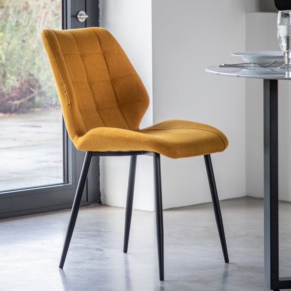 Set of 2 Mesa Flatweave Dining Chairs