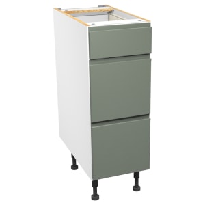 Wickes Madison Reed Green Drawer Unit - 300mm