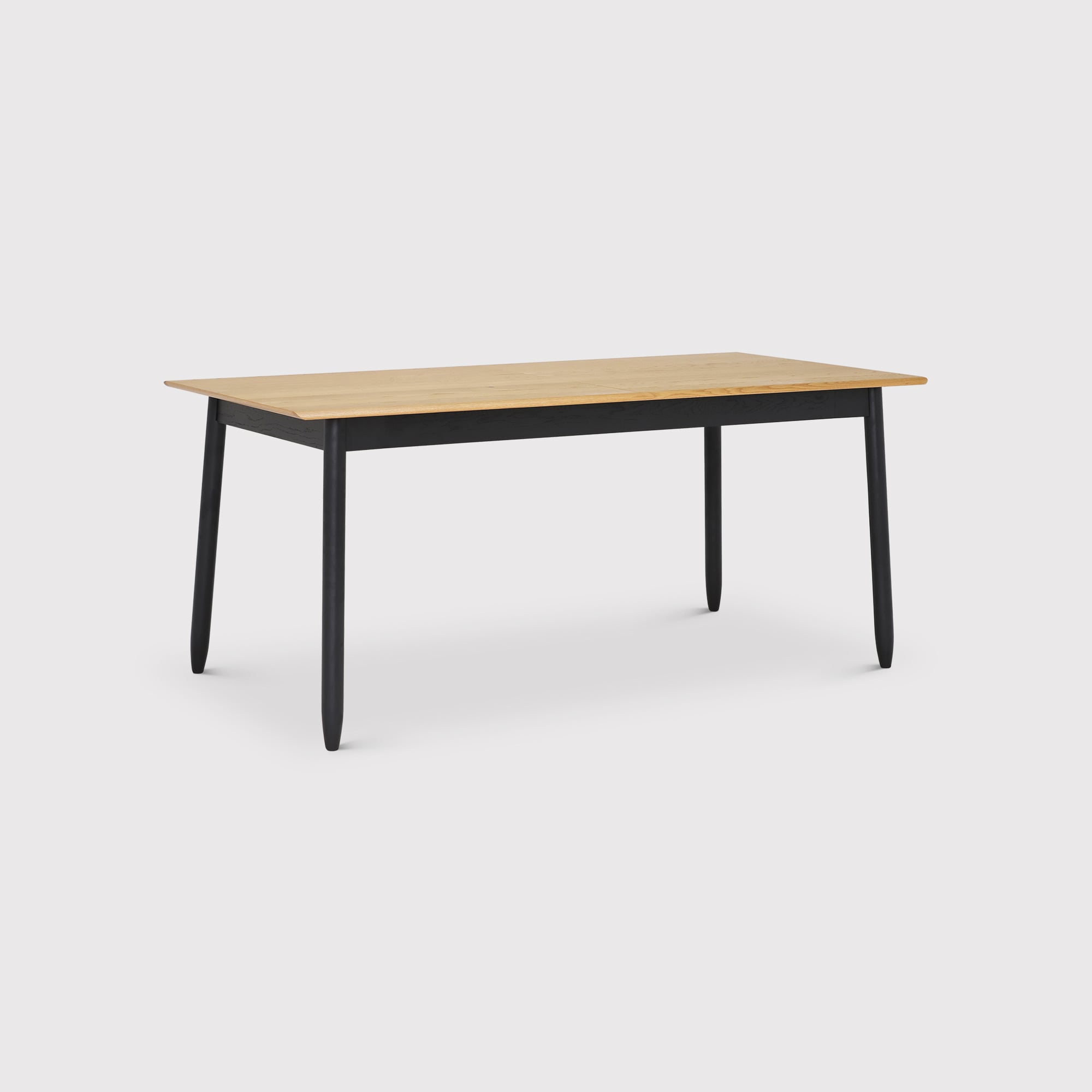 Ercol Monza Medium Extending Dining Table, Brown Oak | Barker & Stonehouse