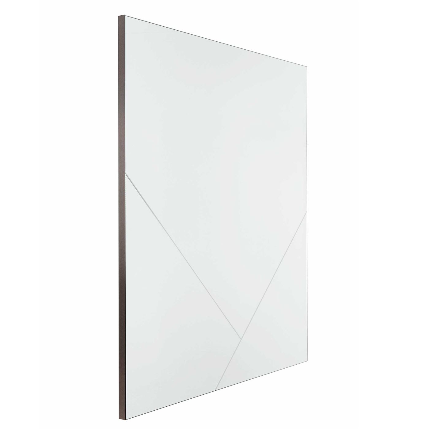 Silva Mirror, Dark Birch High Gloss