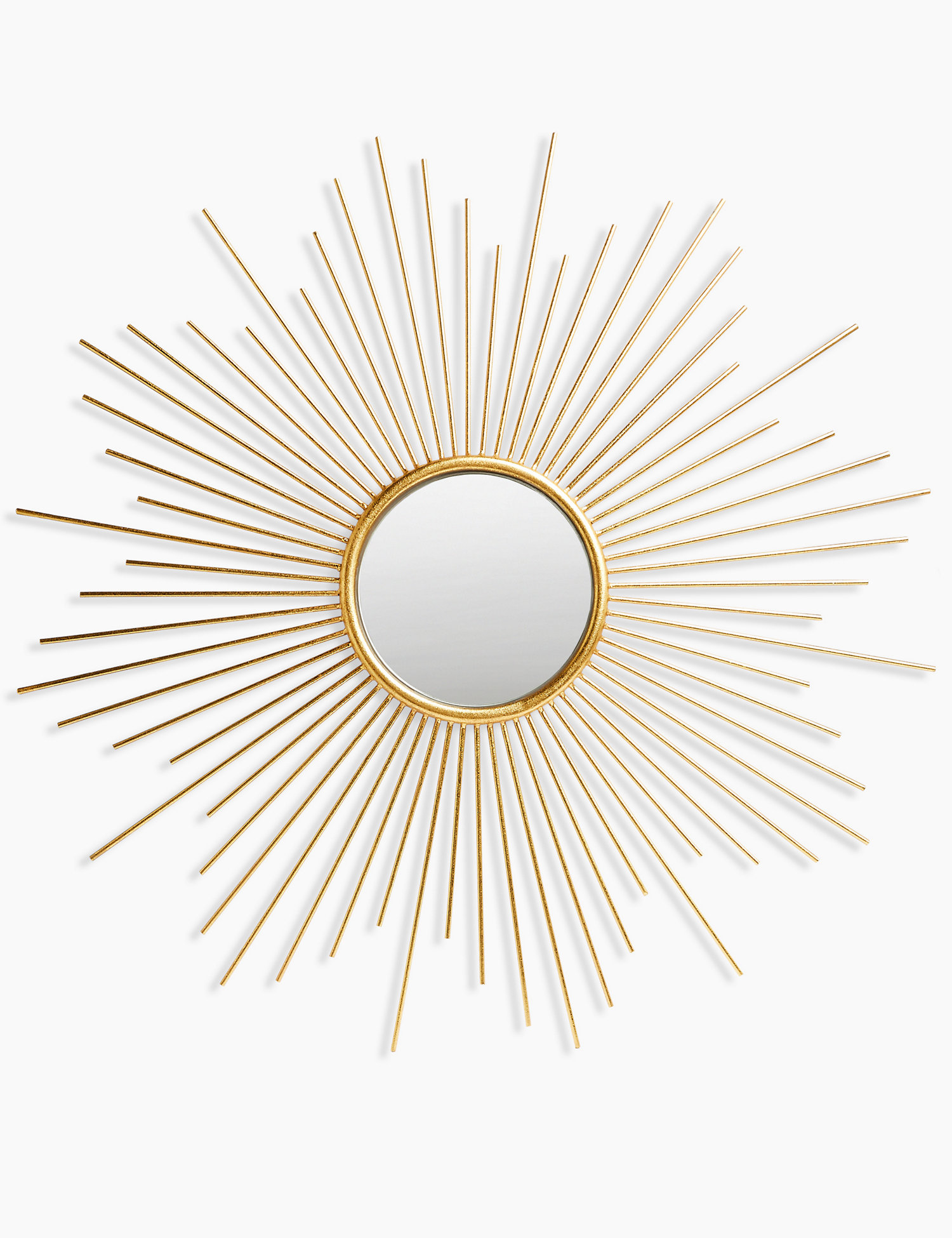M&S Sunburst Metal Round Mirror