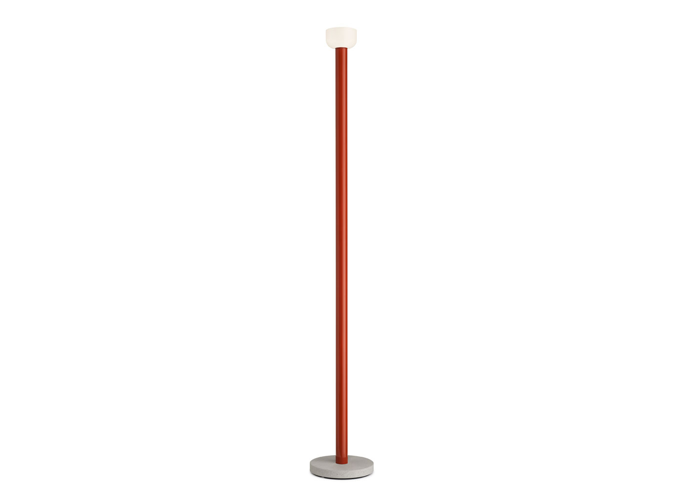 Flos Bellhop LED Floor Lamp Brick Red