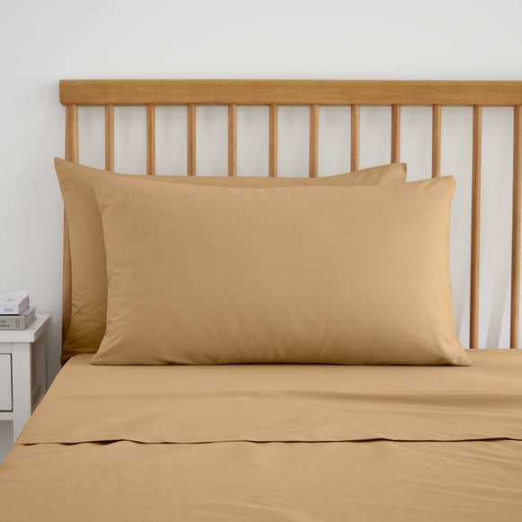 Pure Cotton Standard Pillowcase Pair