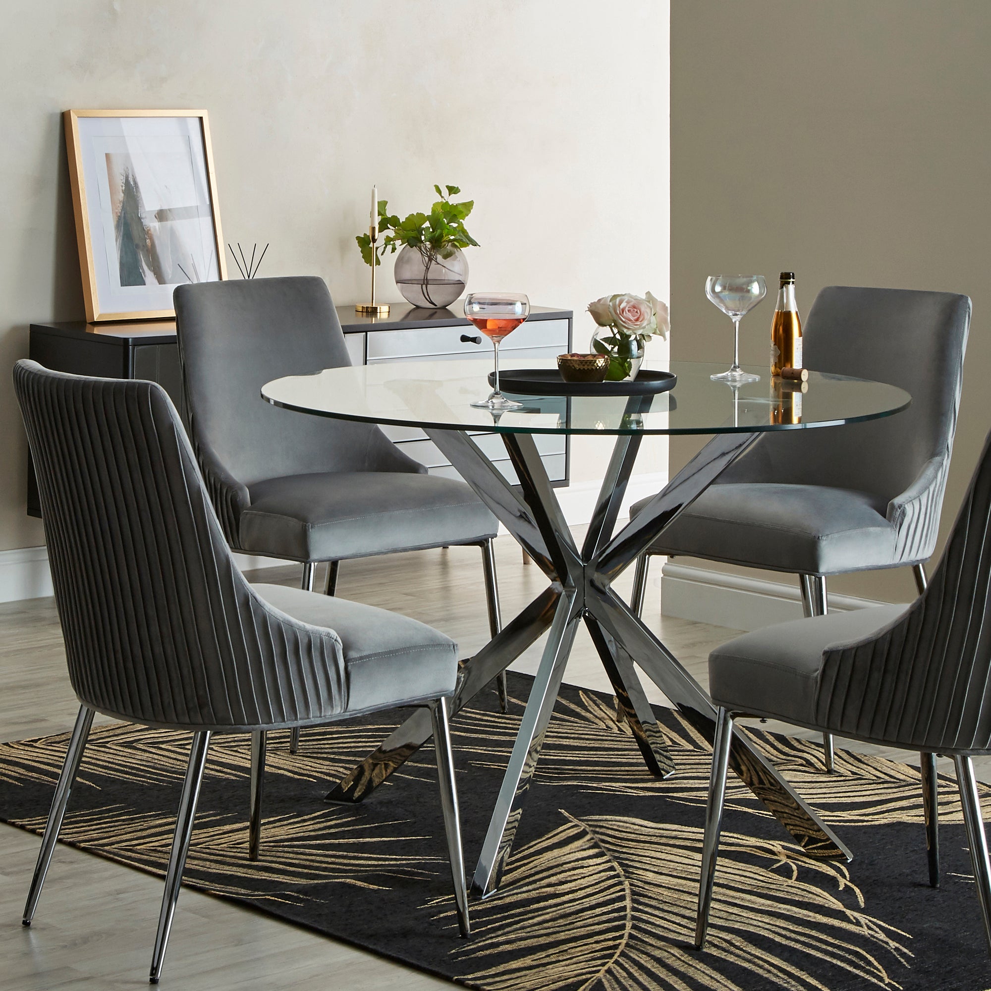 Peyton Dining Chair Grey