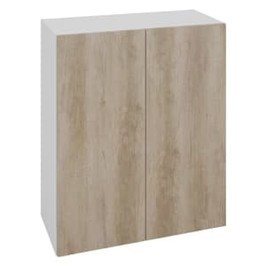 Wickes Broxwood Grey Oak Slimline Depth Wall Unit - 600mm