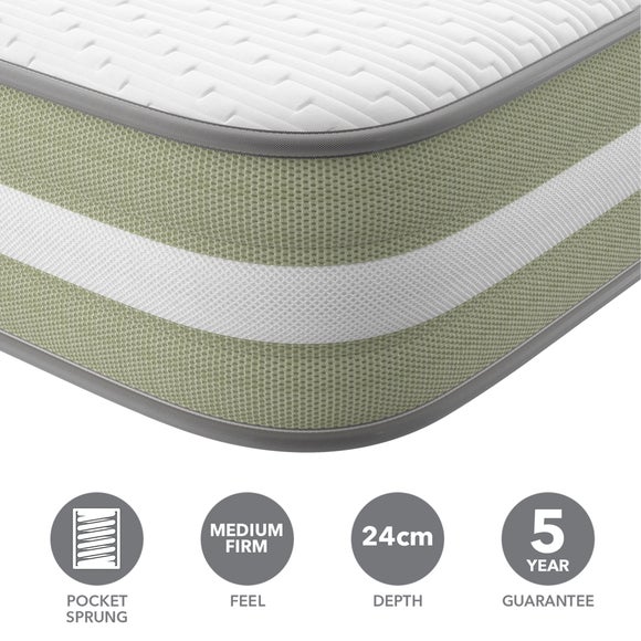 Silentnight Just Sleep Breathe Rolled Eco Mattress