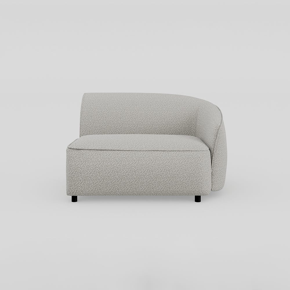 Heal's Aurelie Corner Module RHF Chunky Boucle Ecru