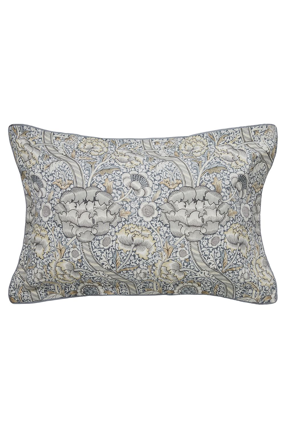 Morris & Co 'Wandle' Cotton Duvet Cover Set in Grey 3