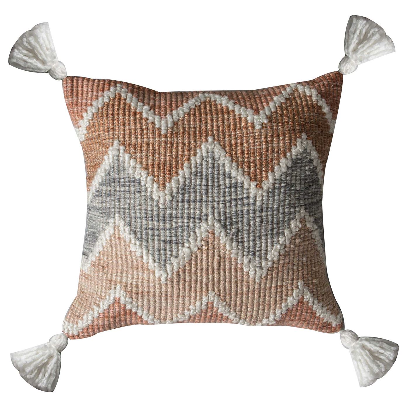 Knitted Zig Zag Cushion