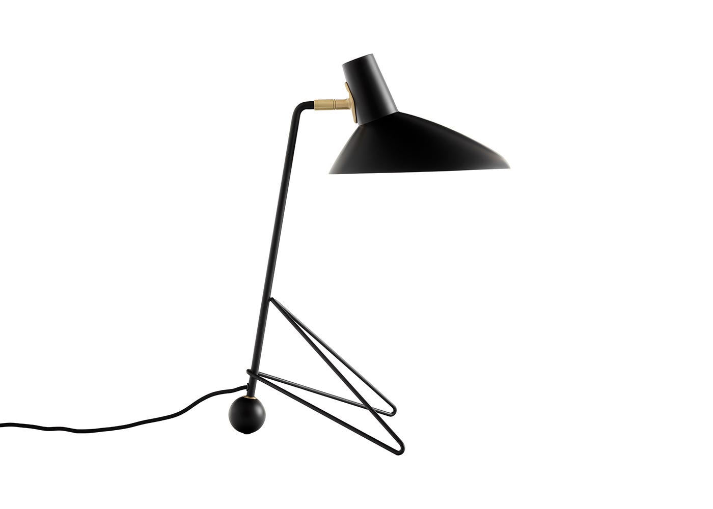 &Tradition Tripod Table Lamp Black