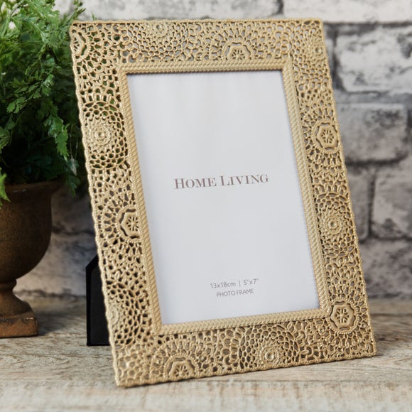 Impressions Gold Moroccan Photo Frame