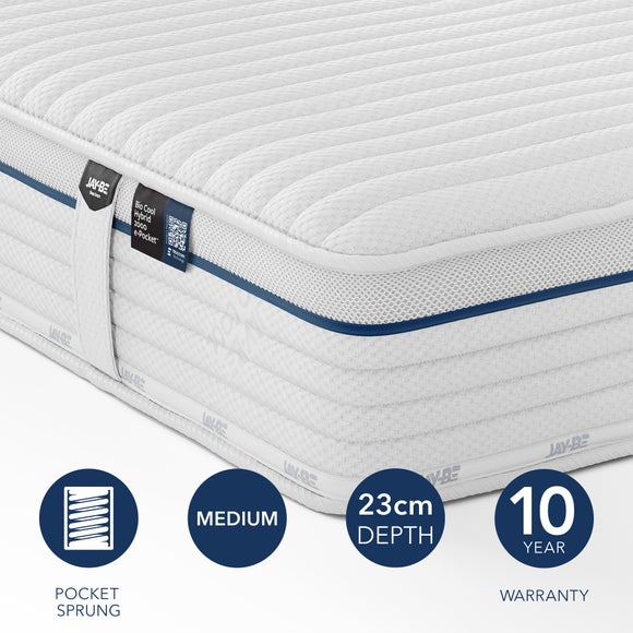 Jay-Be Bio Cool 2000 Pocket Hybrid Mattress