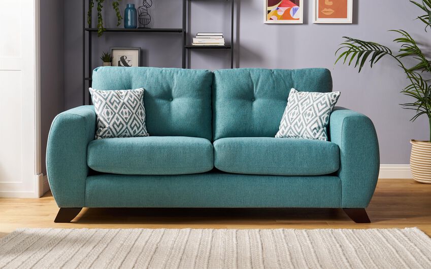 ScS Living Aspen Fabric 3 Seater Standard Back Sofa