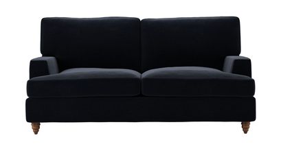 Isla 2 Seat Sofabed in Pitch Smart Cotton - sofa.com