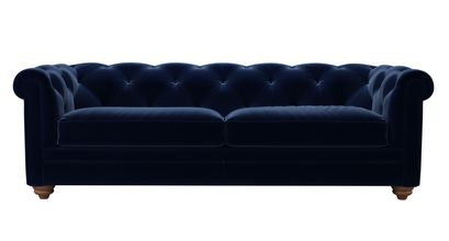 Patrick 3 Seat Sofabed in Admiral Smart Cotton - sofa.com