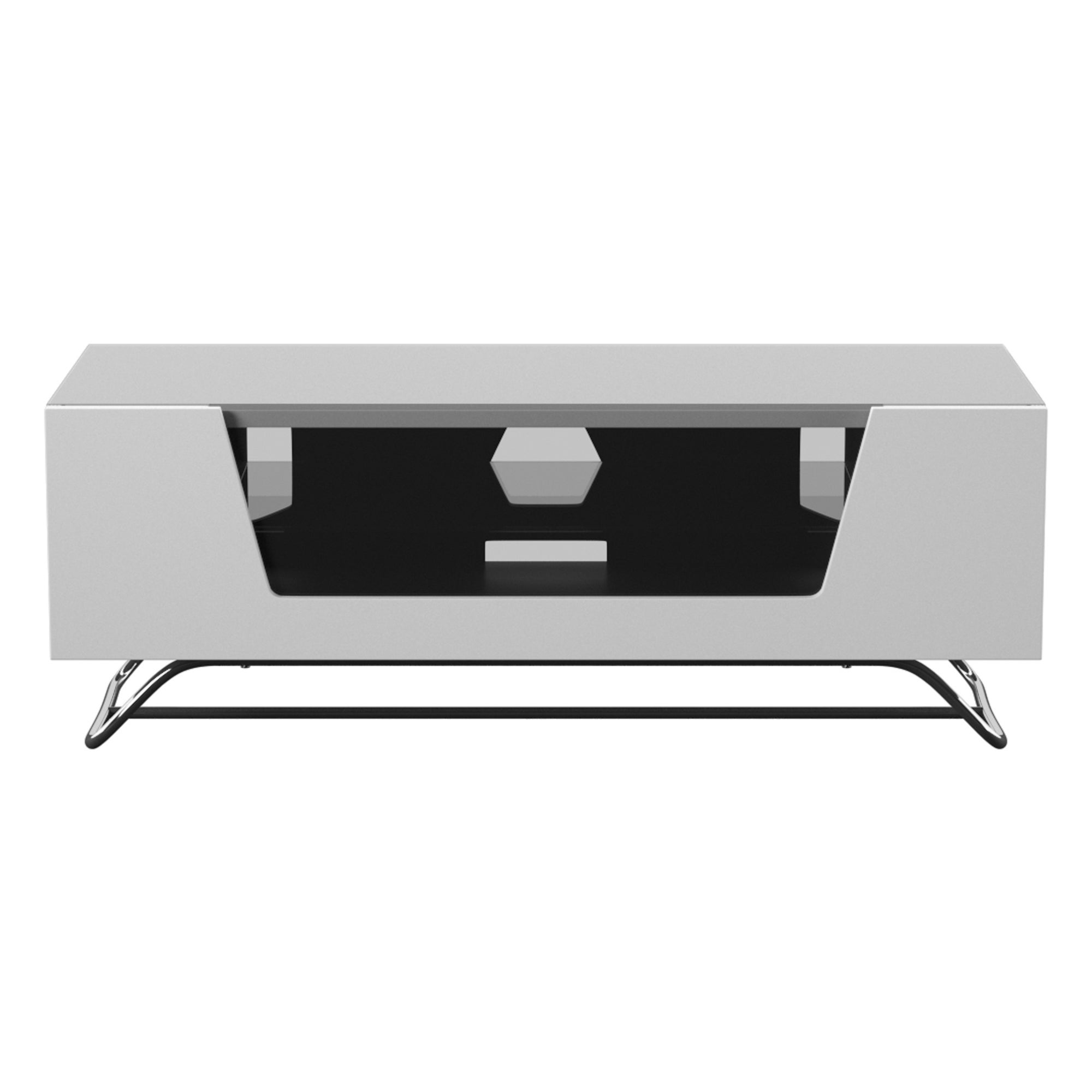 Chromium TV Unit White