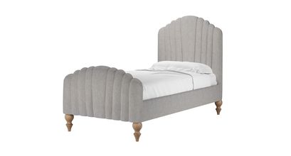 Bella Single Bed in Rye Baylee Viscose Linen - sofa.com