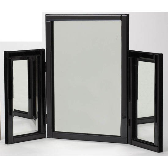 Black Dressing Table Mirror